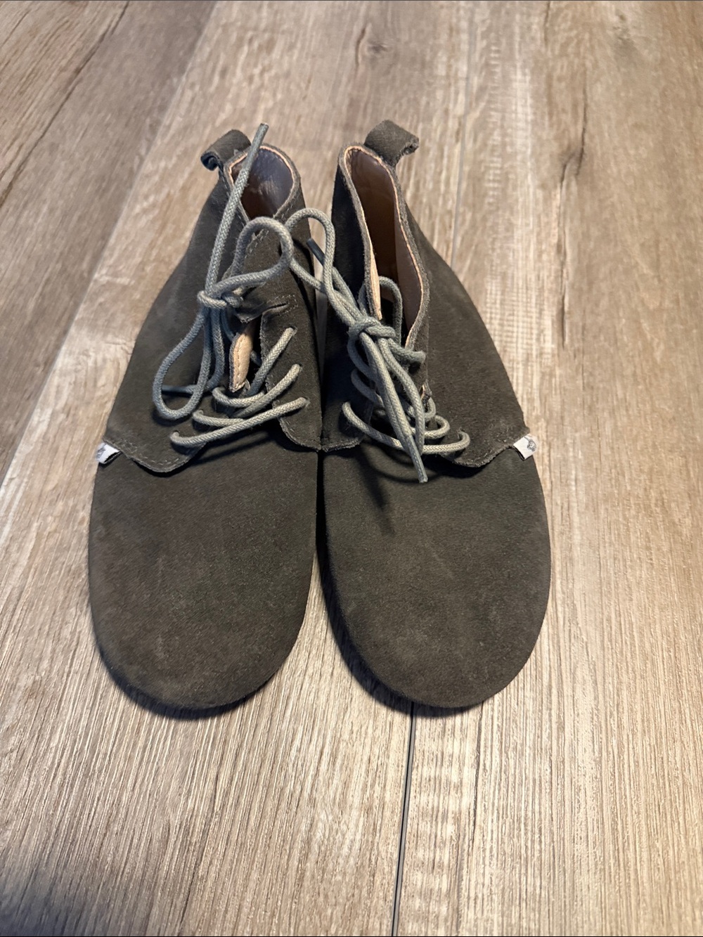 Monkey Feet Dark Gray Jersey Boots NWOT